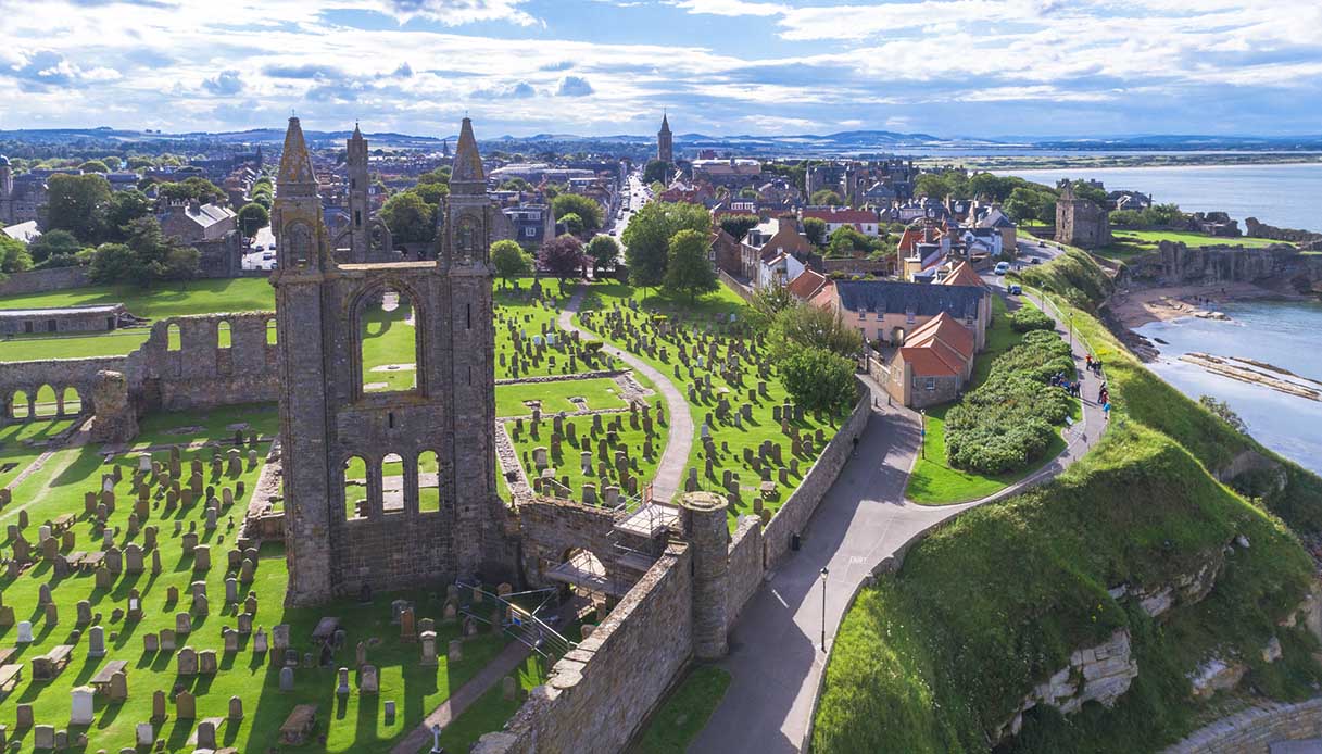 L'isola di St Andrews in Scozia: un luogo sorprendente