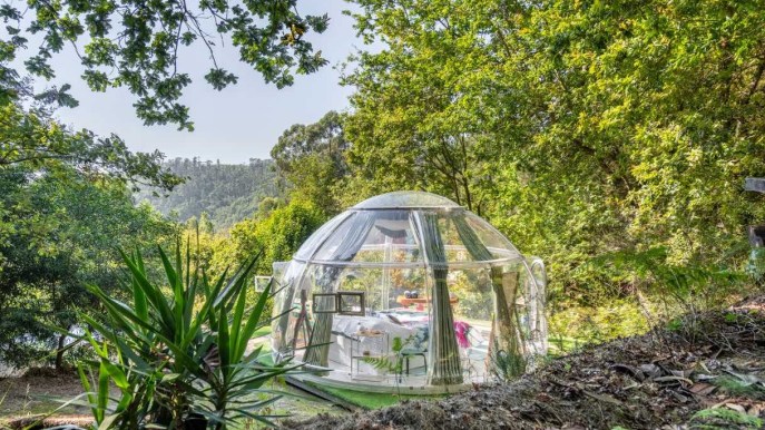 Dentro le bolle trasparenti per vivere il sogno di mezza estate