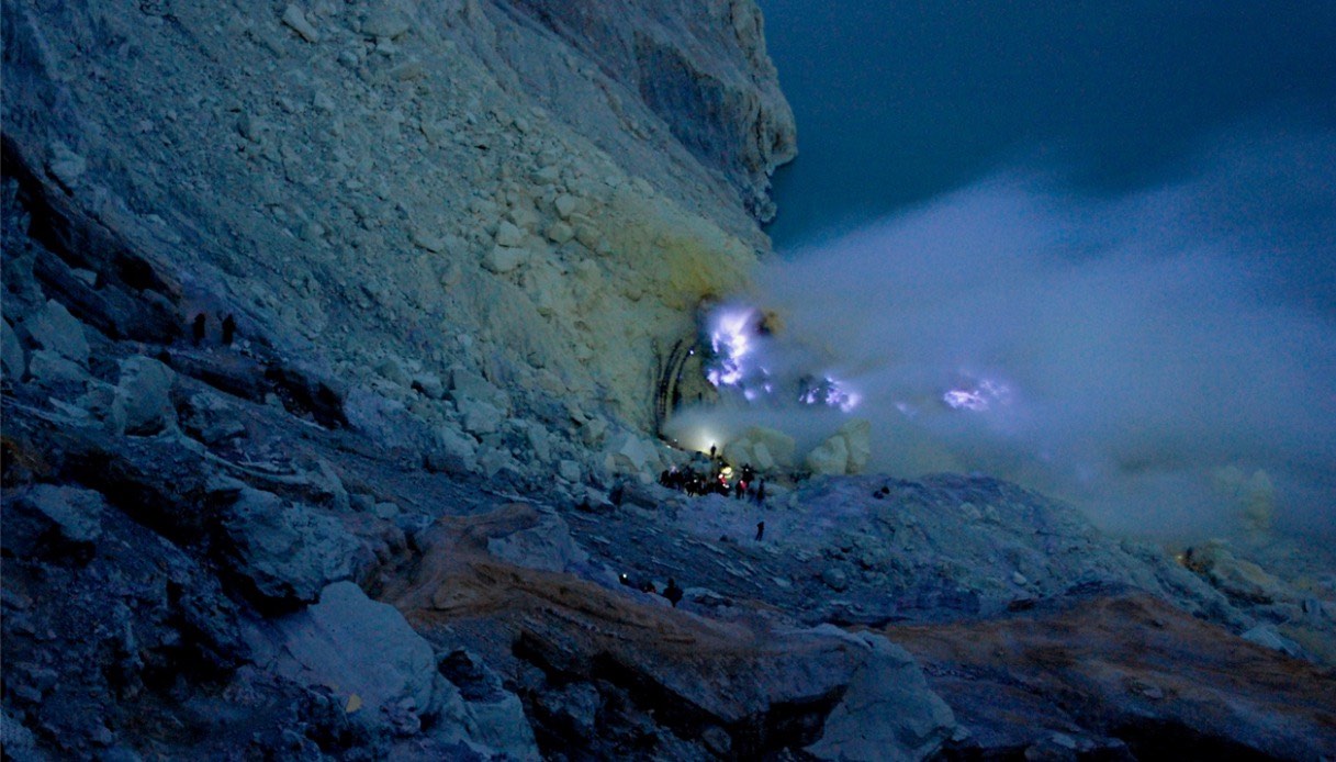 Kawah Ijen, Giava