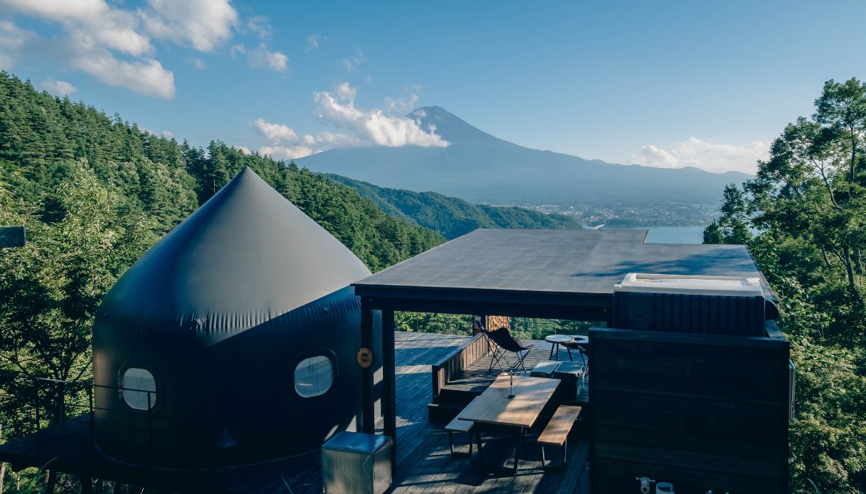 Glamping a Fujikawaguchiko