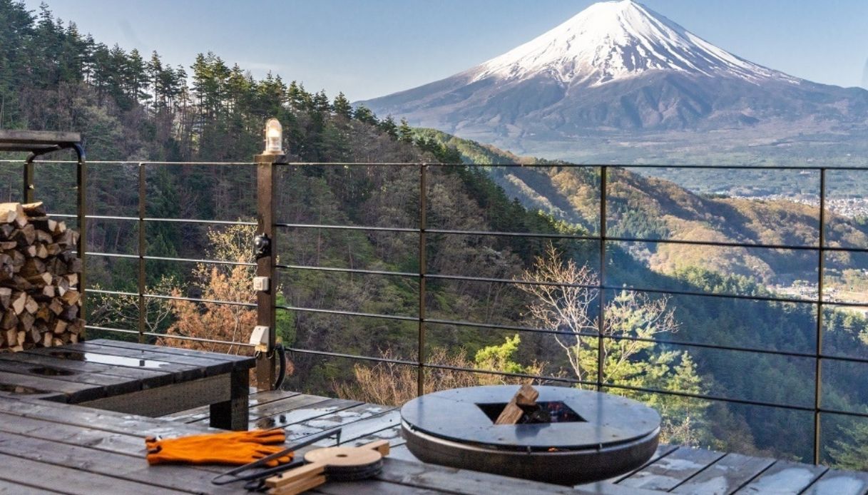 Glamping a Fujikawaguchiko