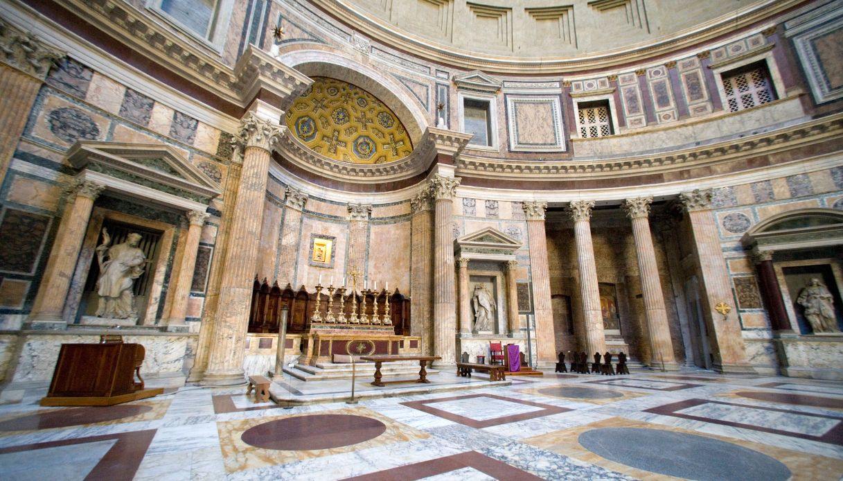 L'interno del Pantheon