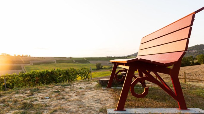 Tour tra le panchine giganti, un itinerario mozzafiato