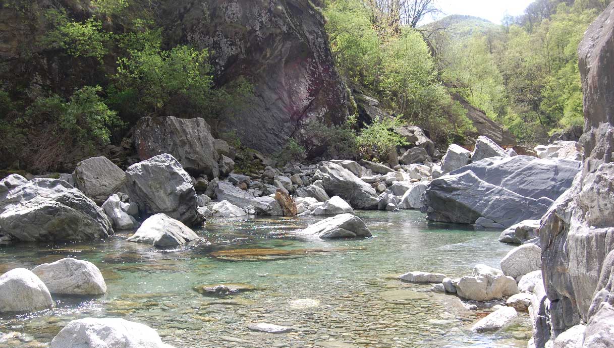 A monte del Ponte Nuovo Romano