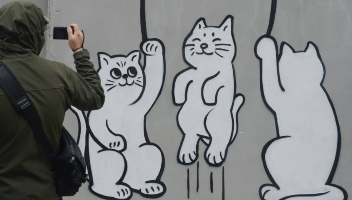 "Cat Street del Bund" a Shanghai, Cina