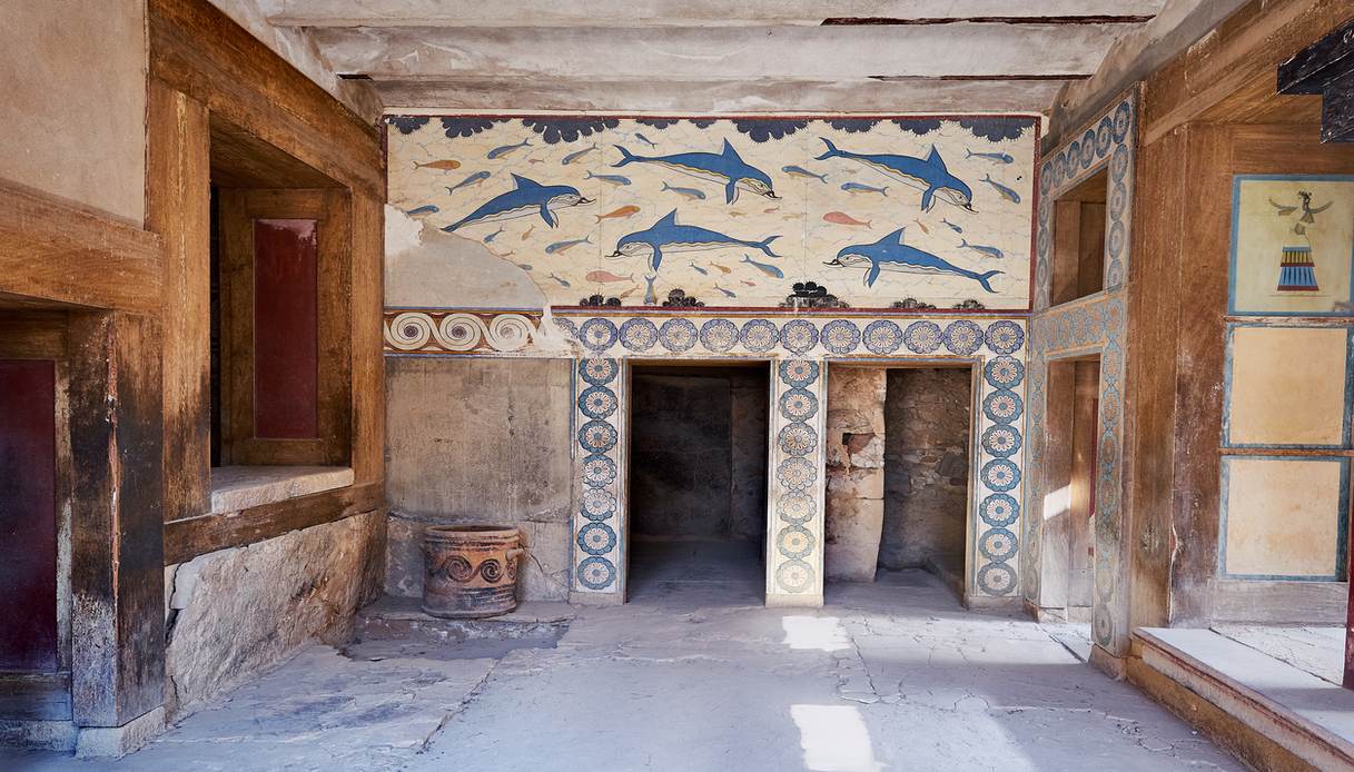 Affresco dei Delfini, Cnosso