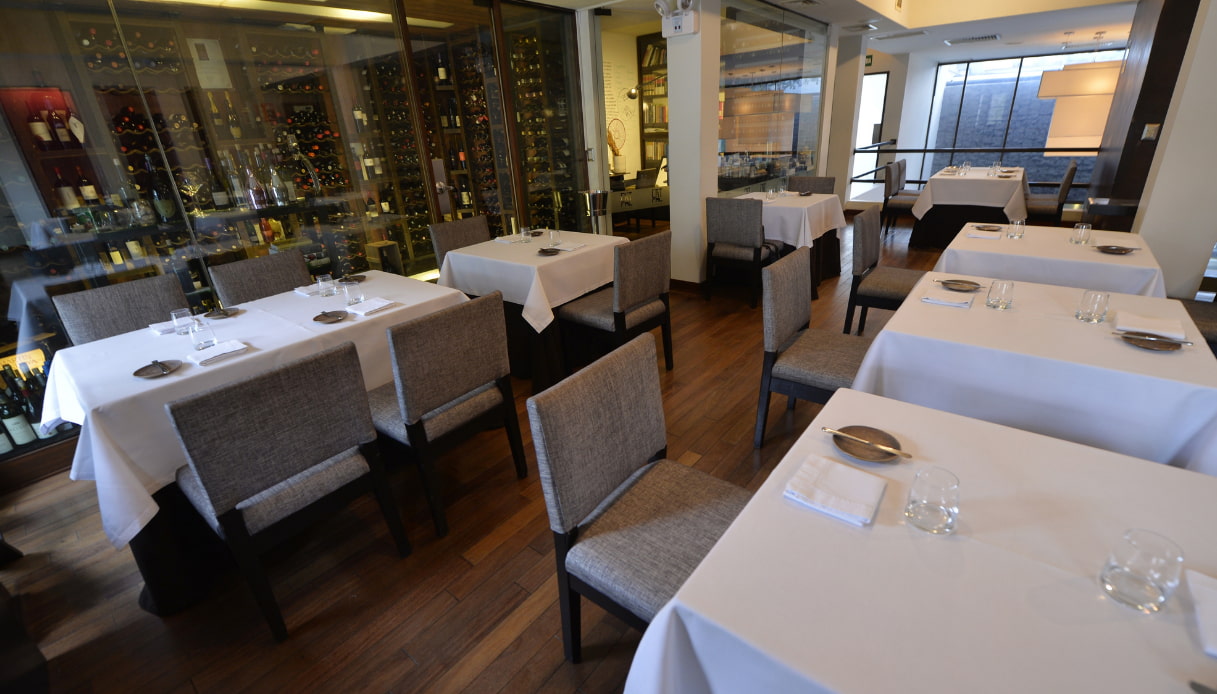 Il secondo piano del ristorante Central a Lima, in una foto datata 2013