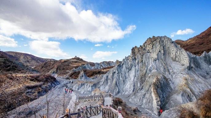 La foresta di pietra che sembra uscita da un film