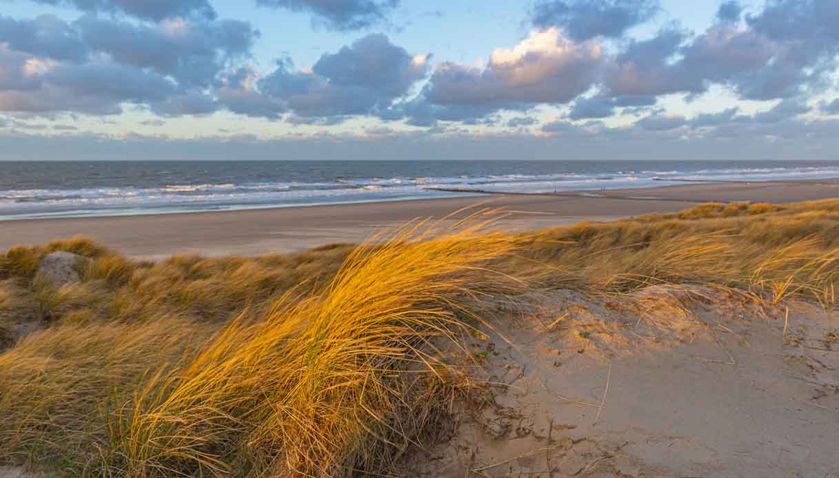 Spiaggia nelle Fiandre