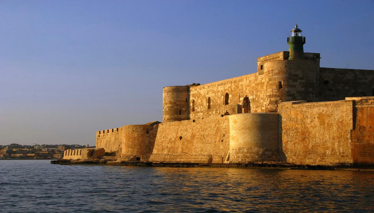 Il bellissimo Castello Maniace