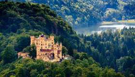 Castello di Hohenschwangau, un vero spettacolo della Baviera