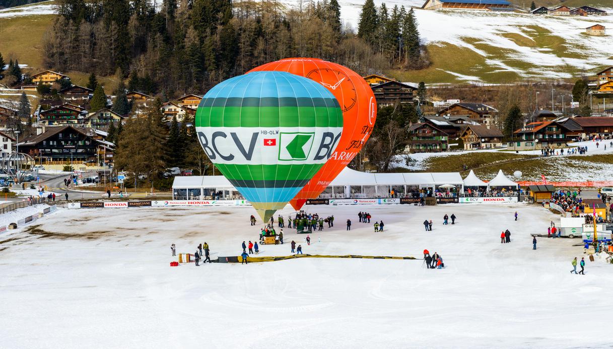 Château-d'Oex, festival delle mongolfiere