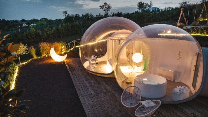 Pioggia di stelle cadenti in Italia: il glamping lunare per ammirare lo show