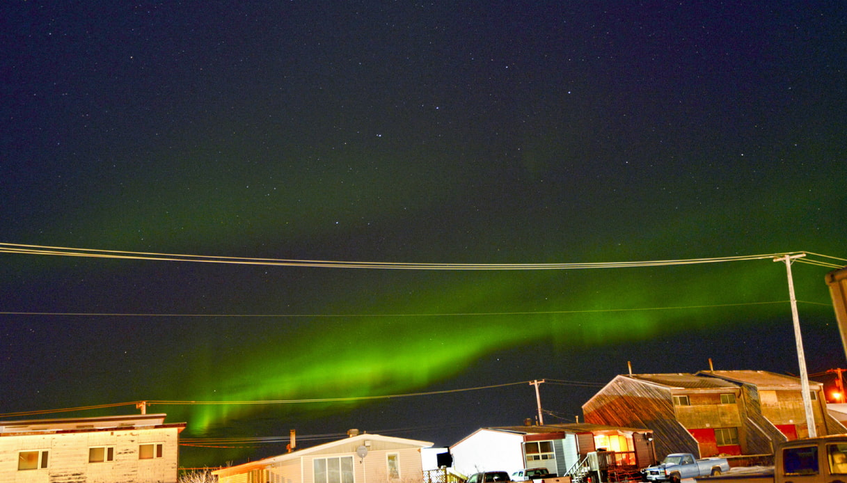 L'aurora boreale a Churchill