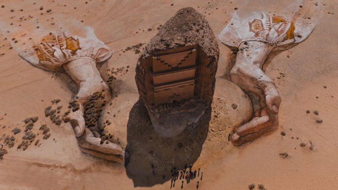 C’è una nuova opera d’arte nel deserto: è un miraggio