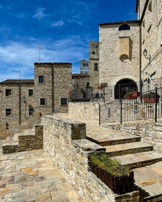 Un angolo del centro storico di Comune Roseto Valfortore