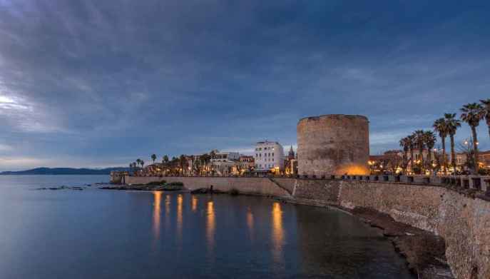 Uno scorcio di Torre Sulis ad Alghero in Sardegna