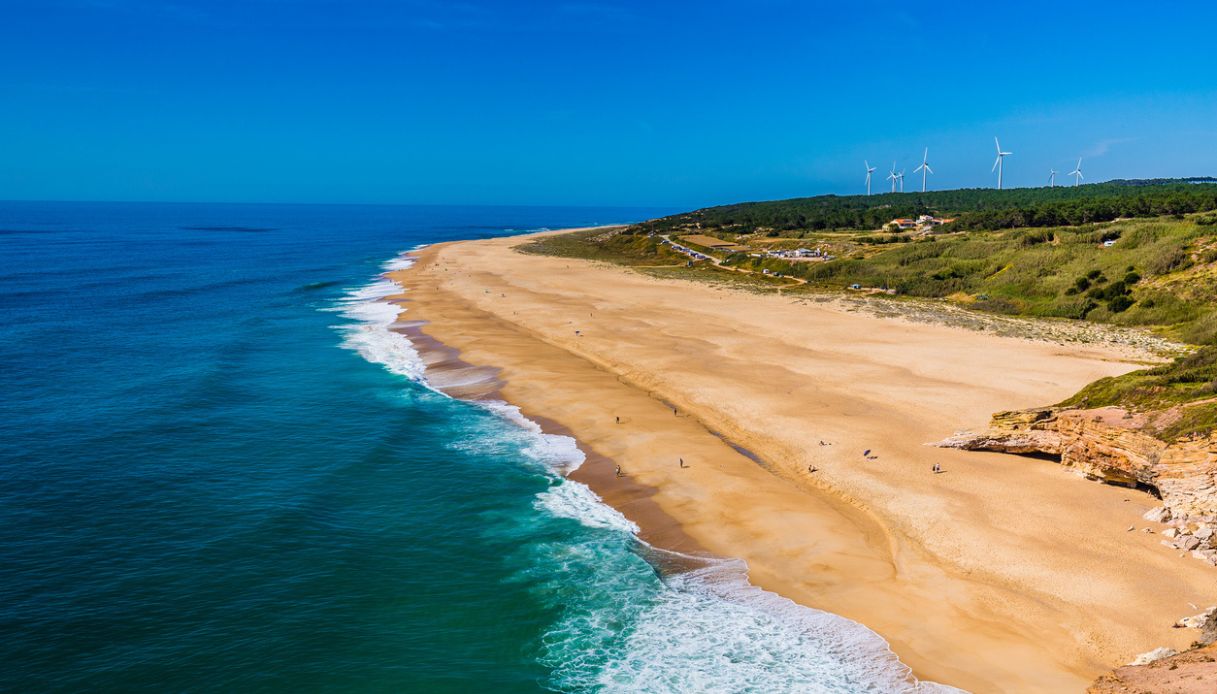 Praia da Nazaré, Portogallo