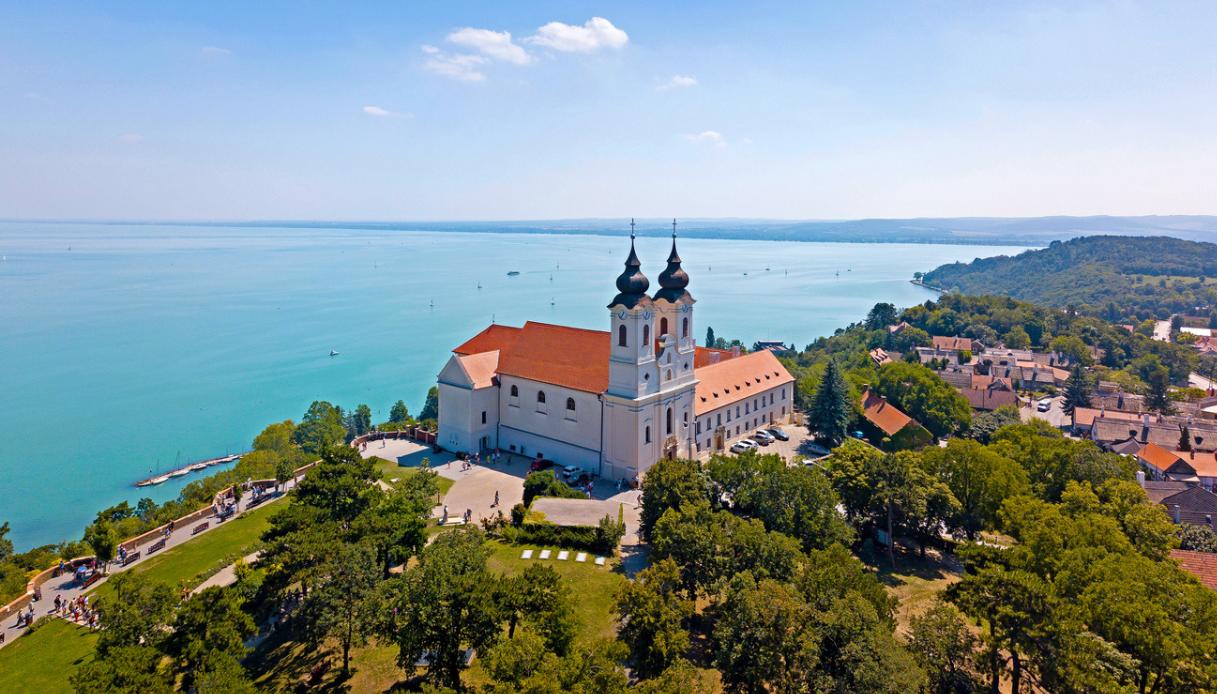 Abbazia di Tihany nei dintorni di Budapest