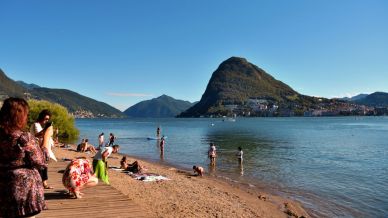 In spiaggia in Svizzera? Ebbene sì