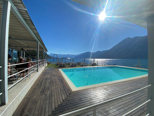 Panoramica Lido di argegno