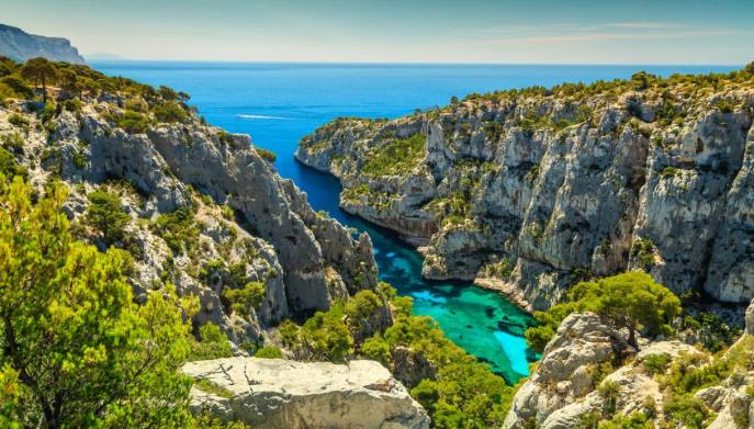 Calanques Francia
