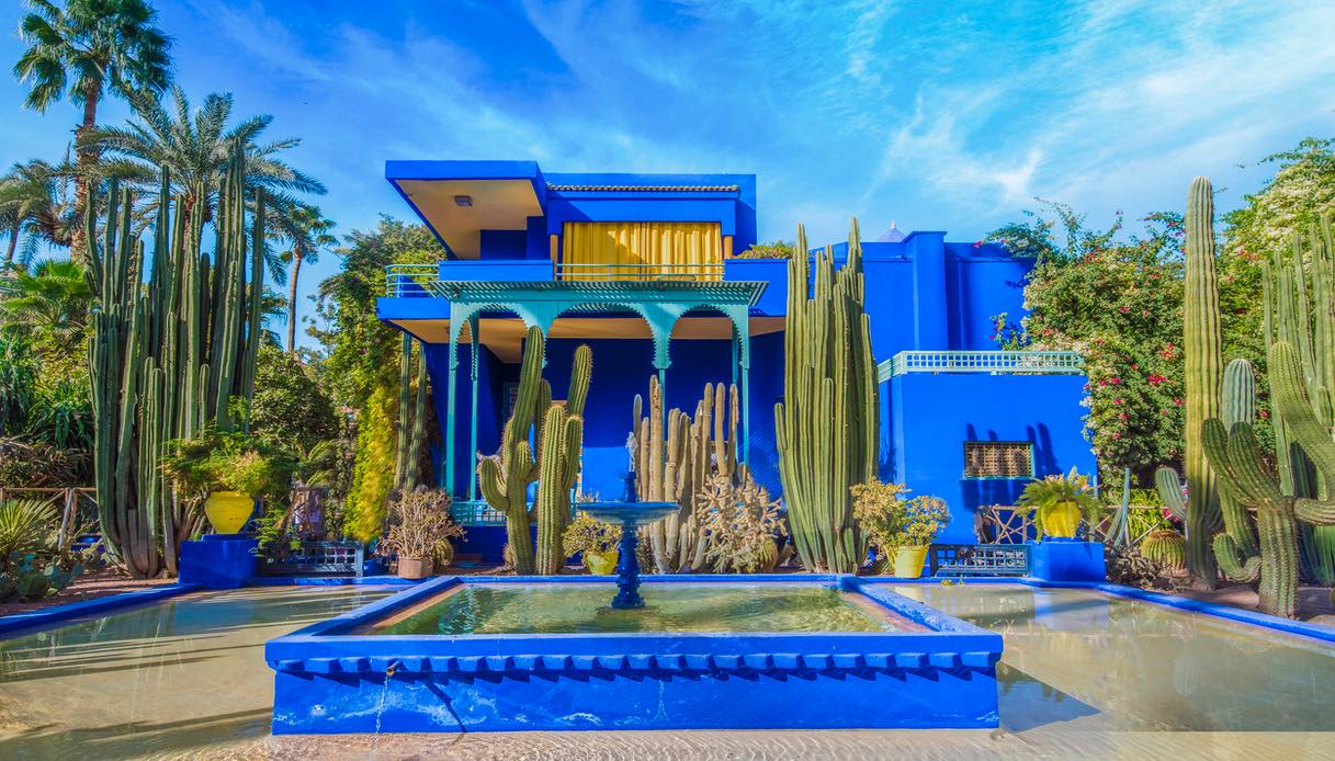 Lo spettacolare Jardin Majorelle e la Villa, a Marrakech