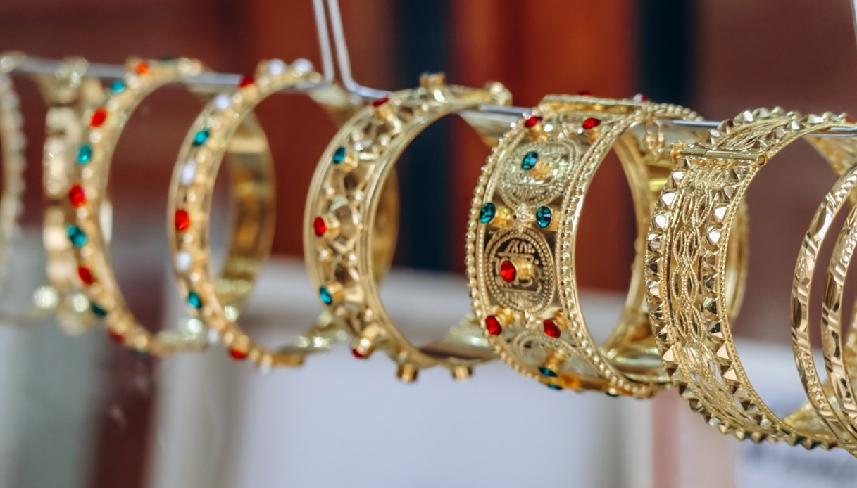 Gioielli del Golden Market di Doha