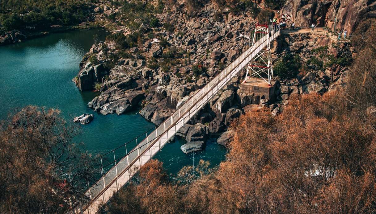 Launceston, Australia, Ponte di Alexandra, Riserva di Cataract Gorge