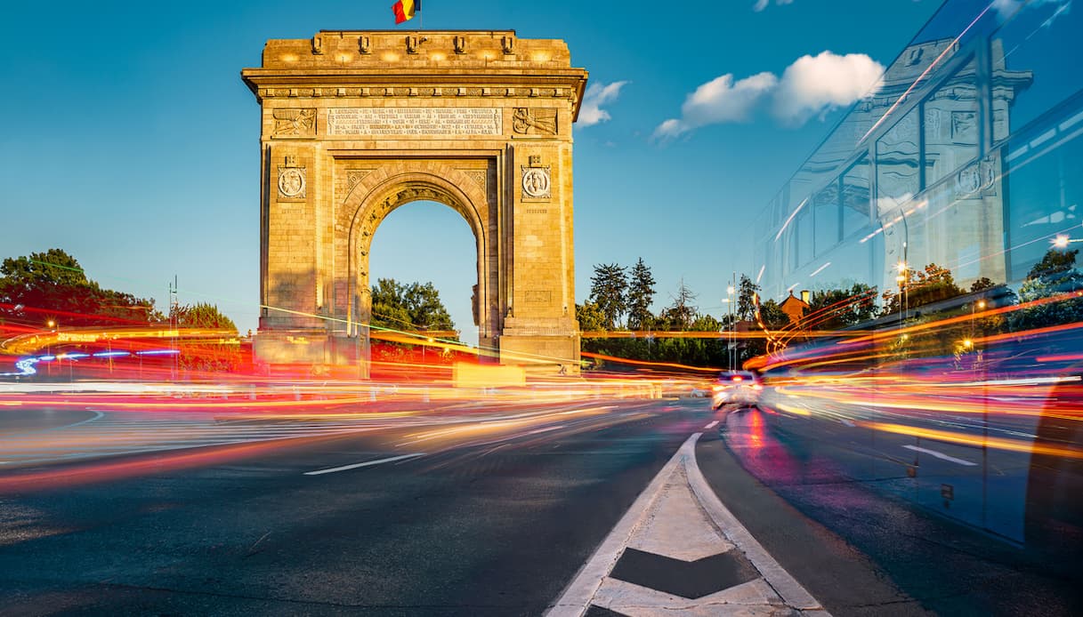 Arco trionfale, Bucarest