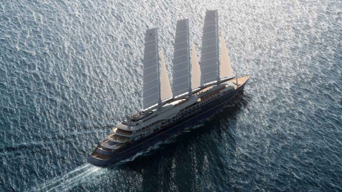 Salpa l’Orient Express del mare, lo yacht a vela più grande del mondo