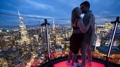 A Manhattan è nata una nuova e incredibile attrazione, Skylift at Top of the Rock