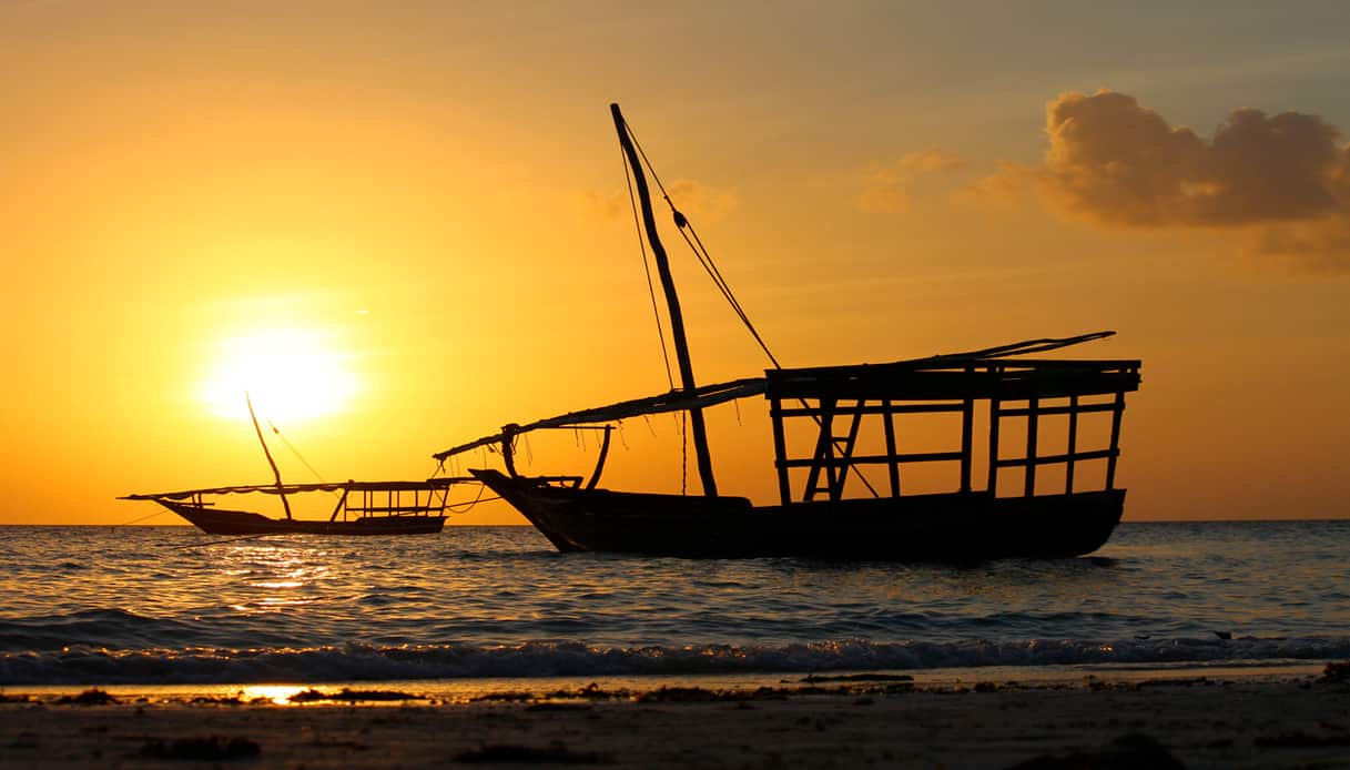 Tramonto a Nungwi Beach