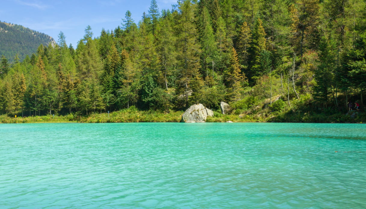 Lago delle Fate, in Piemonte