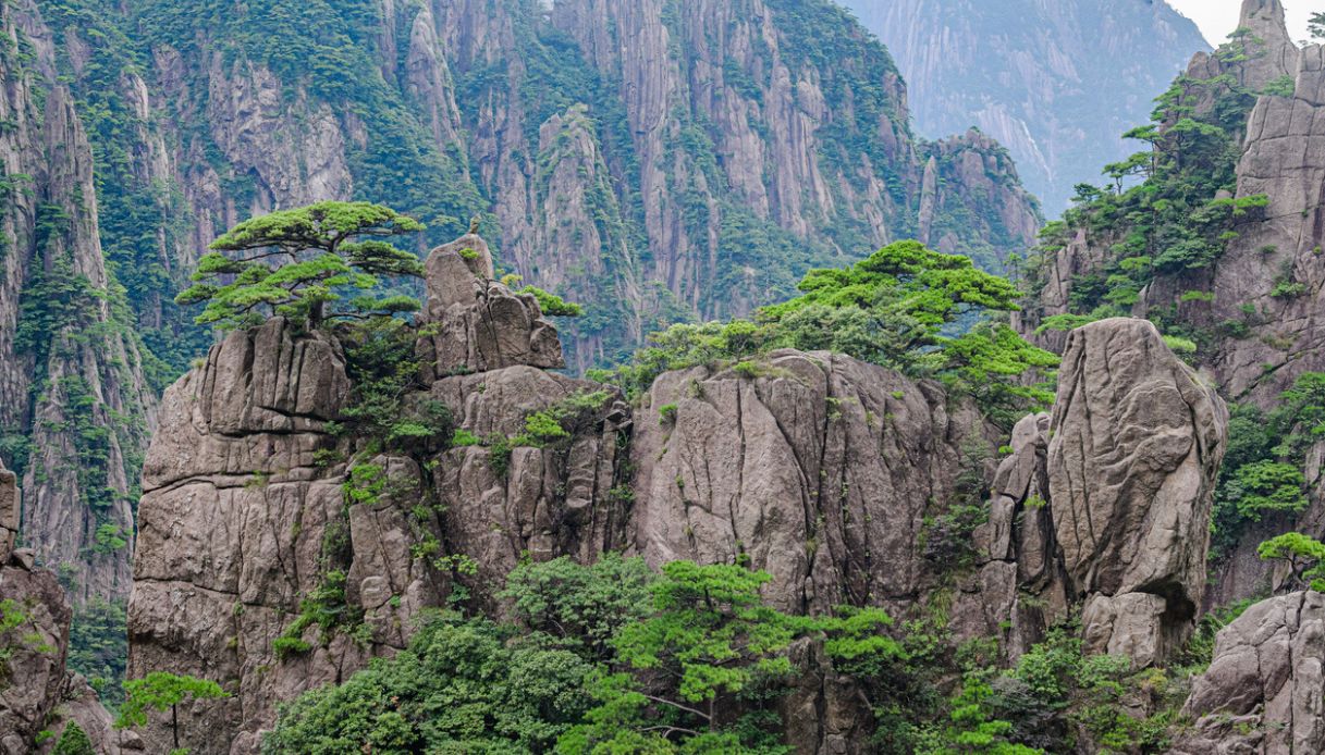 Monti Huangshan