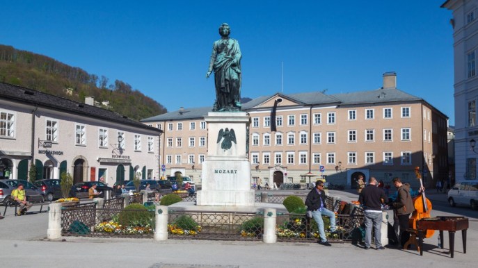 Mozartplatz di Salisburgo, un gioiello per tutti gli amanti della musica
