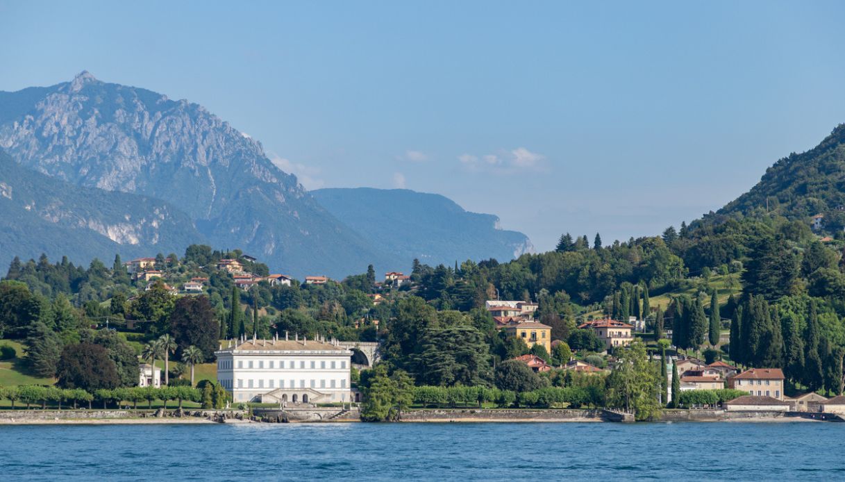 Panorama di Bellagio con la Villa Melzi d’Eril