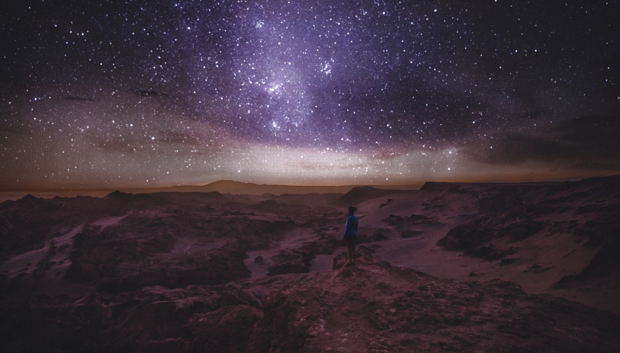 Cielo stellato deserto Atacama