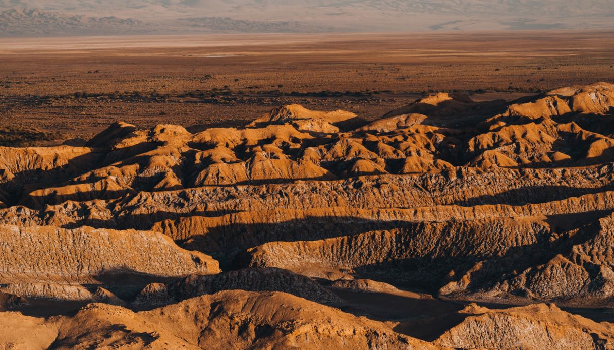 Valle della luna deserto Atacama