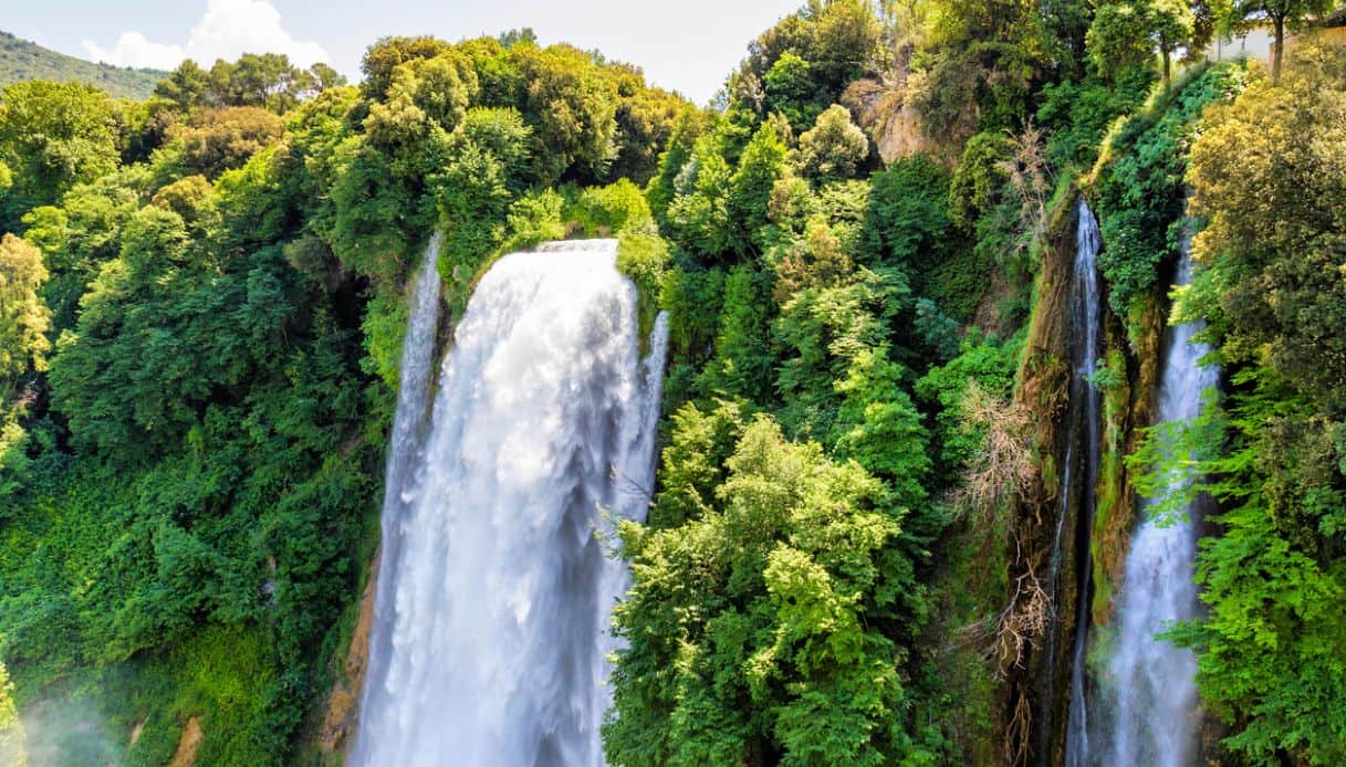 Cascata delle Marmore in provincia di Terni
