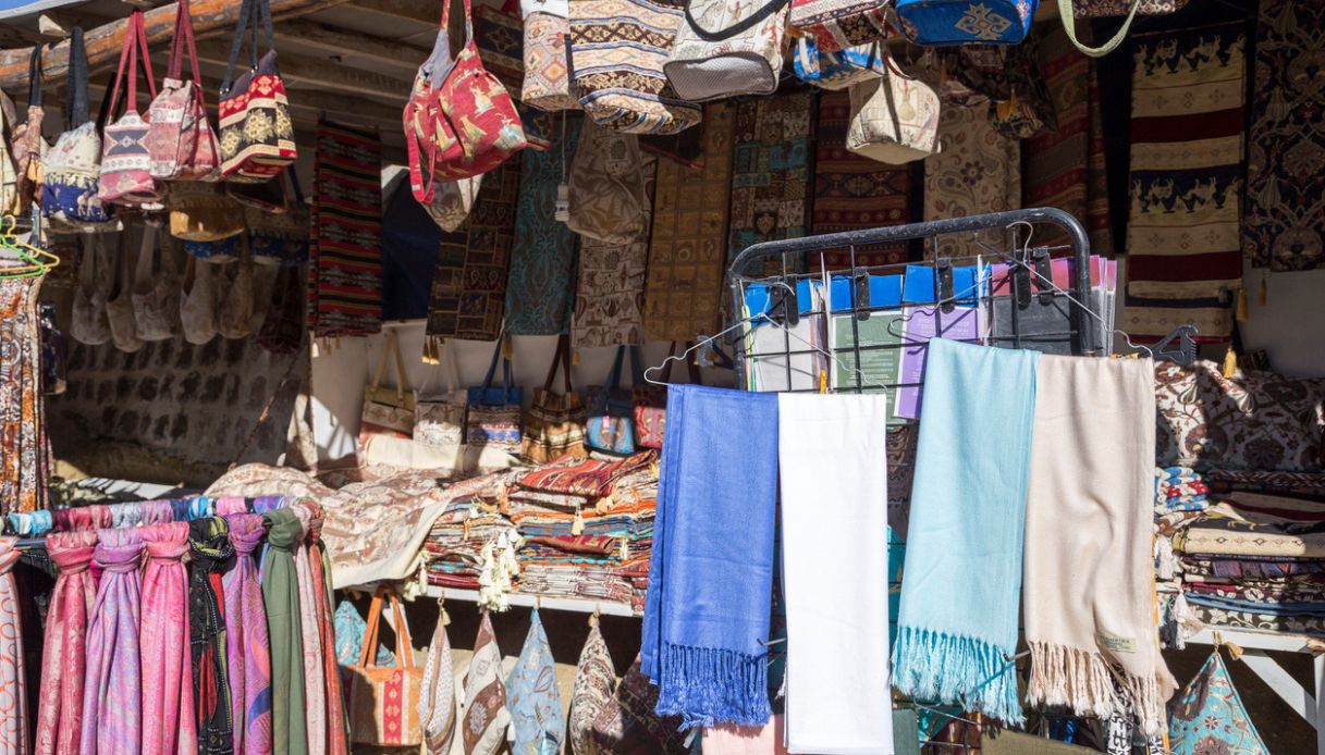 Negozio di souvenir a Causin, Cappadocia