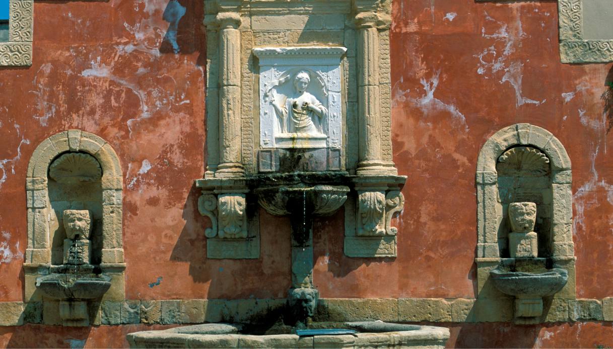 Fontana della Ninfa Zizza, Sicilia
