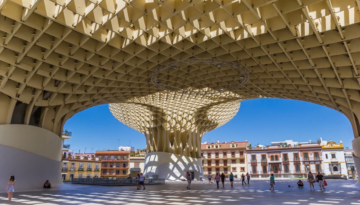 Istallazione a forma di fungo, Siviglia
