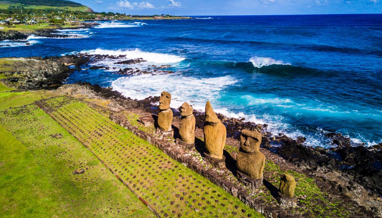 Moai, Isola di Pasqua