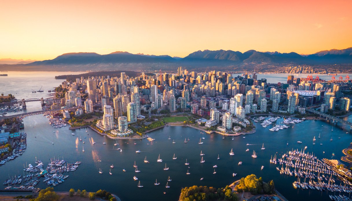 Vancouver vista aerea