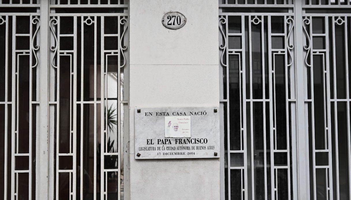 La casa dove nacque Papa Francesco