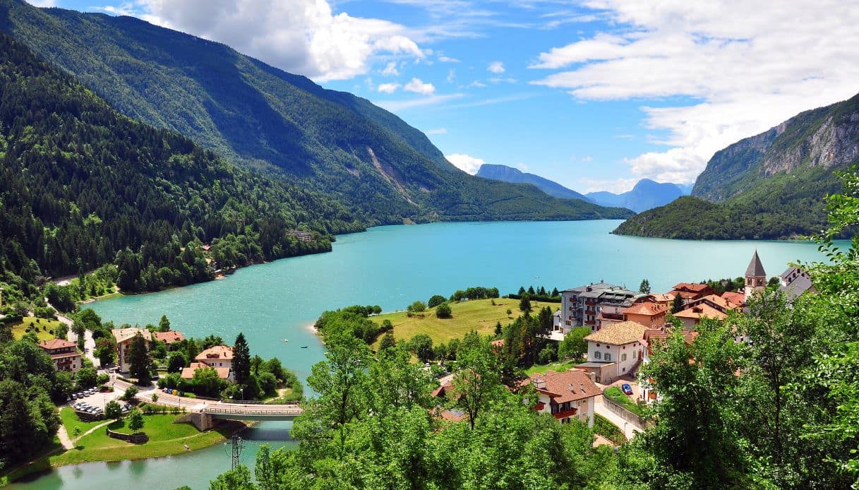 Panorama del Lago di Molveno