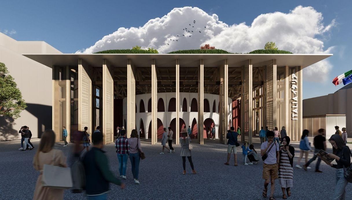 Padiglione italiano Expo 2025 design