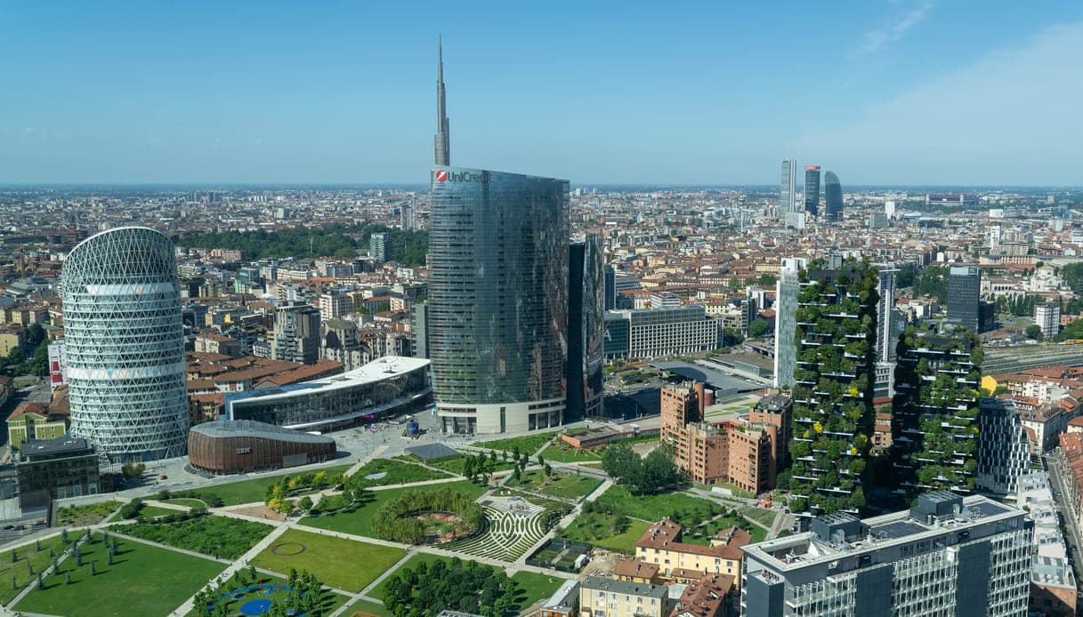 Skyline di Porta Nuova a Milano