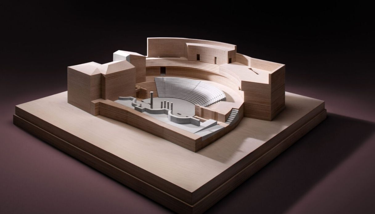 Come diventerà il teatro romano di Brescia dopo il restauro